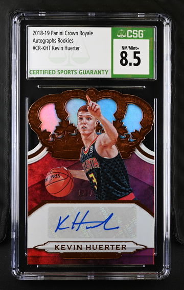 2018 CROWN ROYALE AUTO ROOKIES KEVIN HUERTER