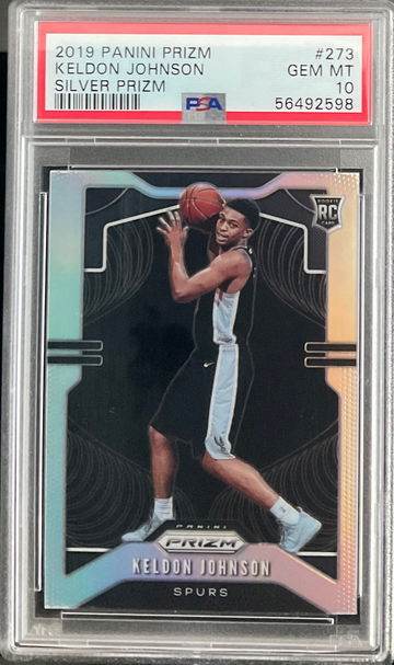 Keldon Johnson Prizm silver