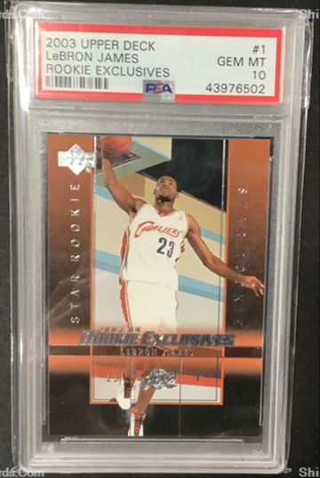 2003 Upper Deck Lebron James Rookie Exclusives PSA 10  💎 