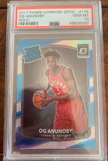 OG anunoby optic holo psa 10