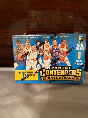 2018 panini contenders basketball blaster box!  Luka Doncic