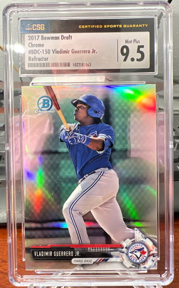 2017 Bowman Draft Chrome Vladimir Guerrero Jr 150 Refractor