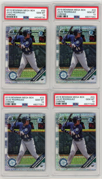 Julio Rodriguez Mega Box x 4