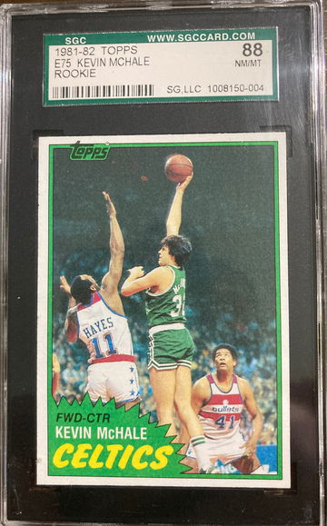 1981 Topps Kevin McHale SGC 88