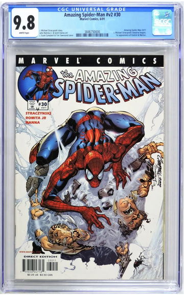 Amazing Spider-Man # 30 Volume 2 1st Ezekial & Morlun