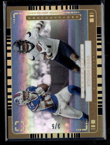 2024 Panini Photogenic Football Progressions Stefon Diggs #3 /5