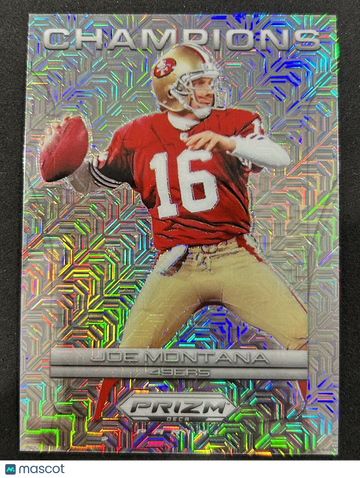 1981 2024 Panini Prizm Joe Montana #10 Champions /30