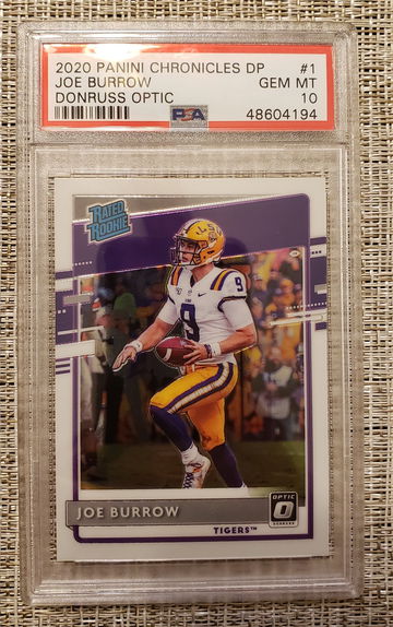 2020 PANINI DONRUSS OPTIC JOE BURROW #1