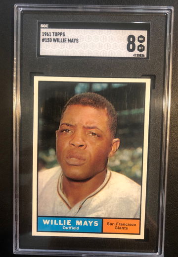 1961 Topps Willie Mays 