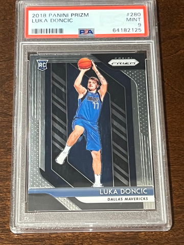 Luka Doncic Prizm RC PSA 9