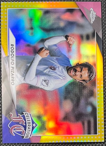 2021 Topps MLS Chrome Rodolfo Pizarro 1/50 Gold