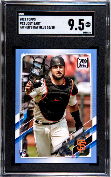 2021 Topps Joey Bart Father's Day RC SGC 9.5