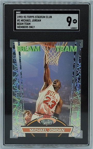 1992-93 Stadium Club Beam Team Michael Jordan