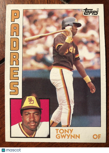 Tony Gwynn 1984 Topps #251 2nd Year Baseball Card San Diego Padres ⚾️ FREE S&H