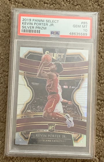 Kevin Porter Junior 2019 select silver prizm
