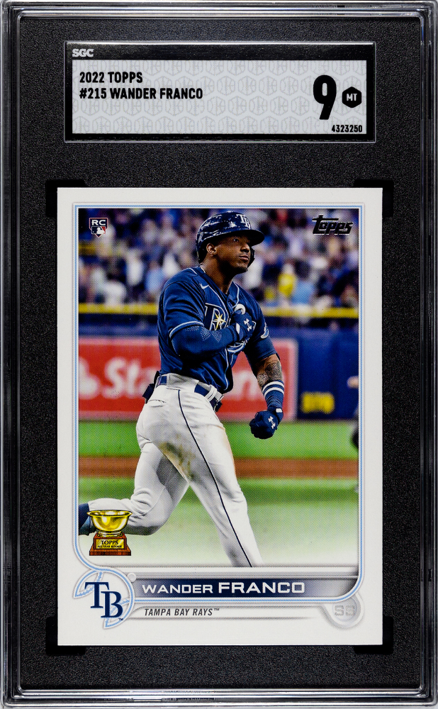 2022 Topps Wander Franco #215 SGC 9