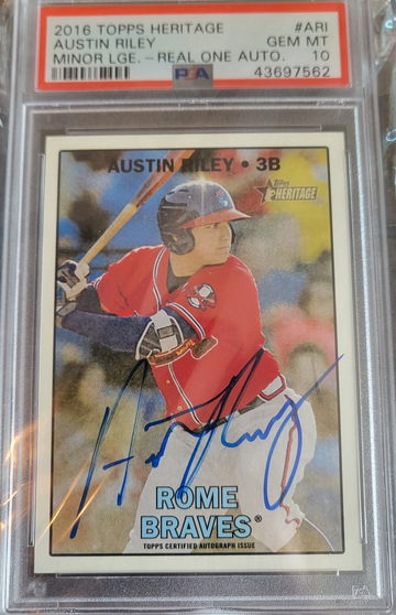 Austin riley minor league auto