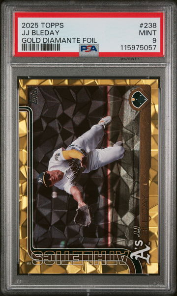 2025 Topps Gold Diamante Foil JJ Bleday #238 PSA 9
