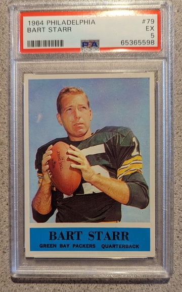 1964 Philadelphia Bart Starr PSA 5 Centered