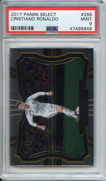 Cristiano Ronaldo Select Field Level PSA 9 NEP