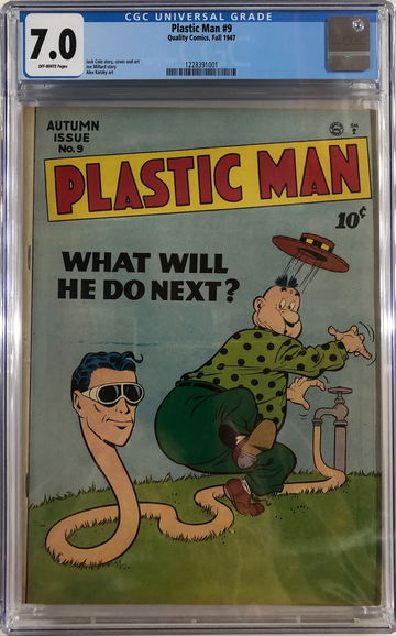 Plastic Man #9-Shipped from Canada
