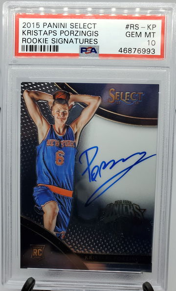 Kristaps Porzingis 2015 Select RC Auto /199