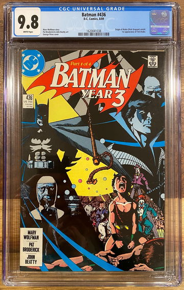 Batman #436 CGC 9.8 1st Tim Drake