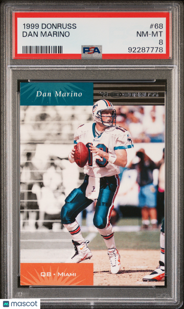 1999 Donruss Dan Marino #68 PSA 8
