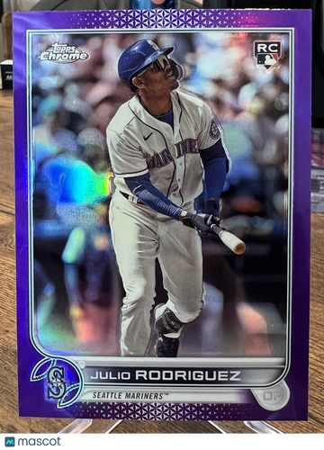 2022 Topps Chrome Julio Rodriguez #USC150 Purple