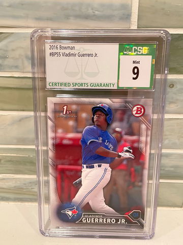 VLADIMIR GUERRERO JR. ~ 2016 Bowman ~ CSG 9