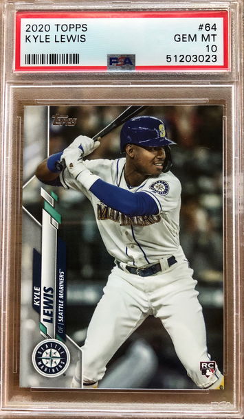 2020 Topps Kyle Lewis PSA 10