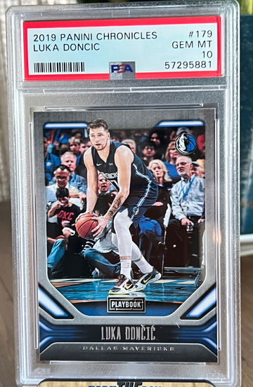 2019 PANINI CHRONICLES LUKA DONCIC #179 DALLAS MAVERICKS PSA 10 Gem Mint Low Pop