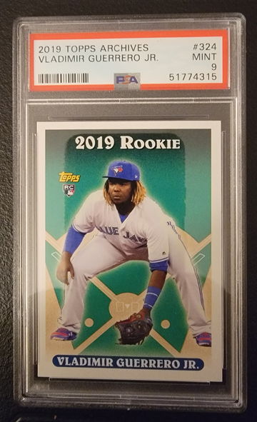 2019 Topps Archives Vladimir Guerrero Jr PSA 9