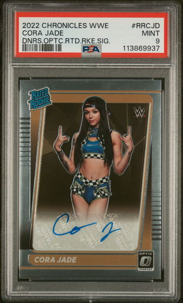 2022 Donruss Optic #RR-CJD Cora Jade Rated Rookie PSA 9