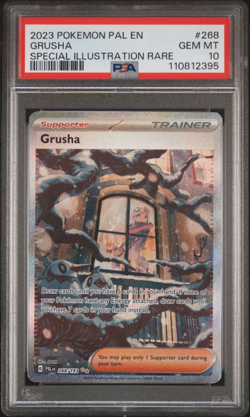 2023 Pokemon Scarlet and Violet Paldea Evolved Special Illustration Rare Grusha #268 PSA 10