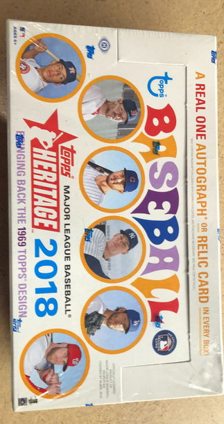 2018 Topps Heritage Hobby Box