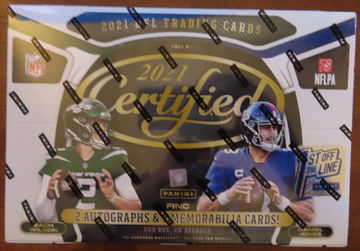 2021 Panini Certified Football First Off the Line (FOTL) Sealed Box - Rookies in Pro Uniform! In-Hand