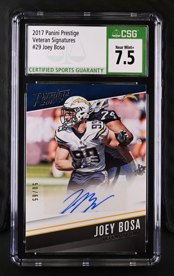 2017 JOEY BOSA AUTO ROOKIE 