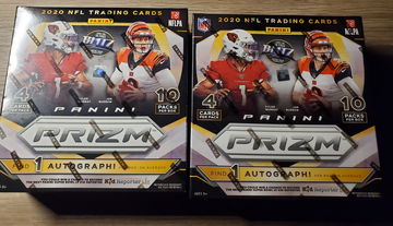 2020 Prizm Football Mega Box (2 boxes)