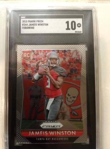 2015 Prizm James Winston Throwing RC SGC 10