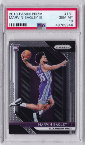 Marvin Bagley III 2018 Prizm PSA 10 Rookie