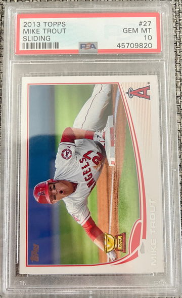 2013 Topps Mike Trout PSA 10