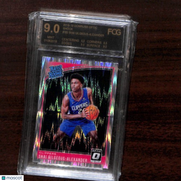 2018 Shai Gilgeous-Alexander #162 Rookie 9 Donruss