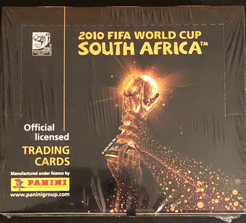 2010 Panini FIFA World Cup Soccer South Africa Sealed Hobby Box RONALDO/MESSI Metalized