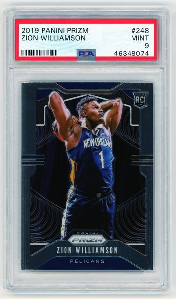 2019 Zion Williamson Prizm PSA 9 