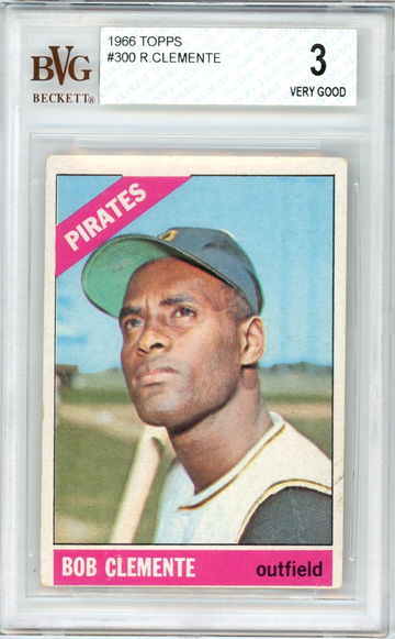 1966 TOPPS ROBERTO CLEMENTE BVG 3