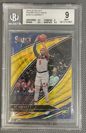 2019-2020 Select Prizms Gold Wave RJ Barrett