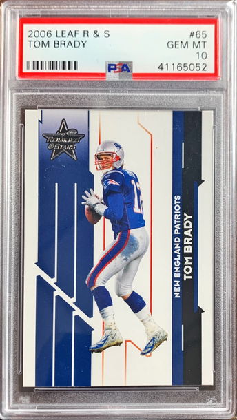Tom Brady 2006 R & S PSA 10 POP 71