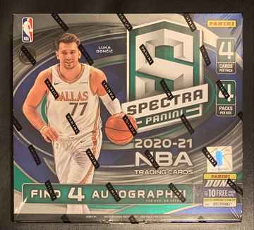 2020-21 Panini Spectra Basketball Hobby Box