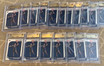 Zion Williamson BGS 10 lot (18) INVEST